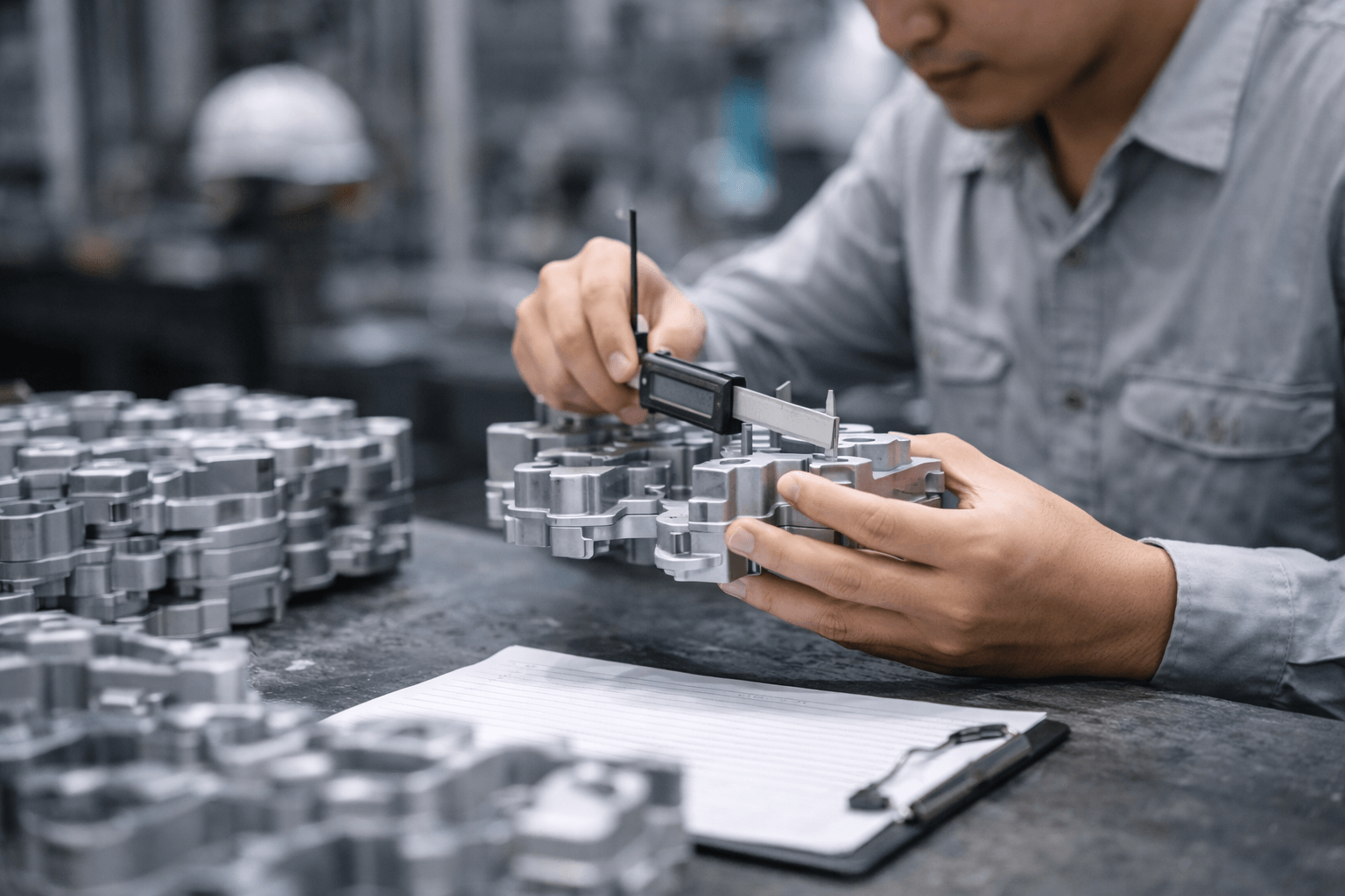 Custom aluminium die-cast components manufactured by Metalcraft Industries